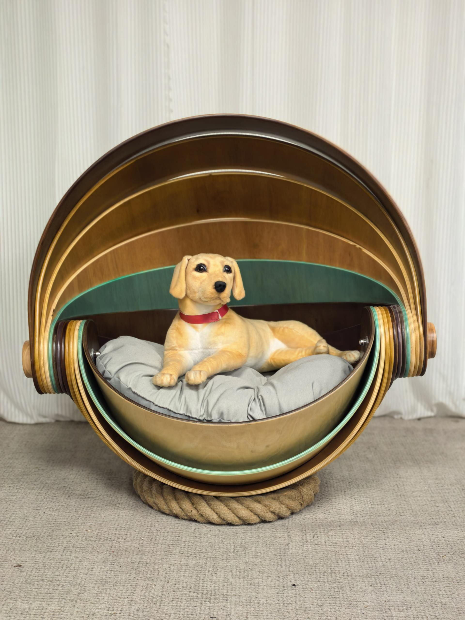 Buddy Box Pet Shelter by Vintara Design – Modern Industrial Pet Furniture