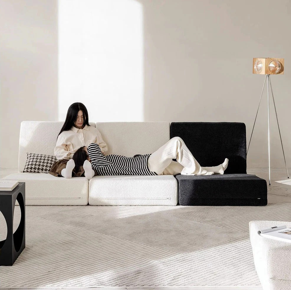 Muzhan Reclining Floor Chair – Mid-Century Comfort