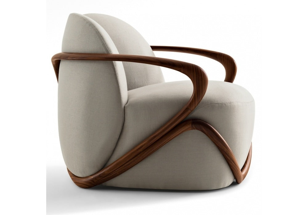 Hug Giorgetti Armchair: The Perfect Blend of Mid-Century Modern & Comfort