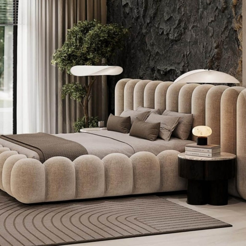 Luna Bed – Mid-Century Modern Custom Bed Frame