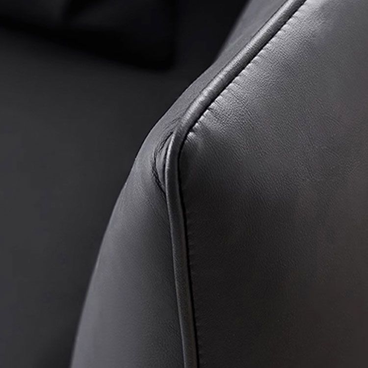 Convertible Modern Black Sofa by LitFad
