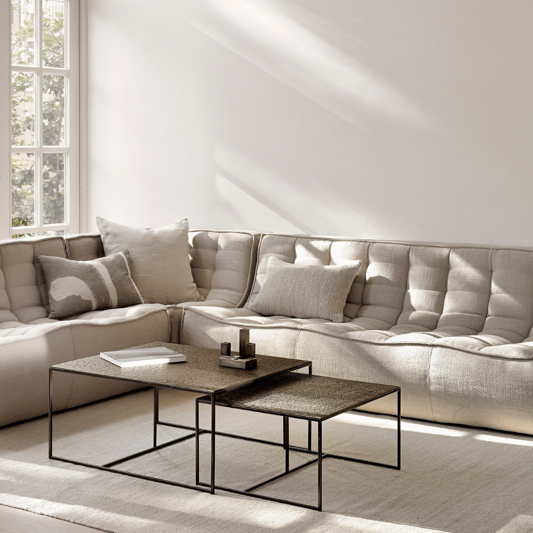 Modern furniture masterpiece, the N701 sofa enhances any living room decor.