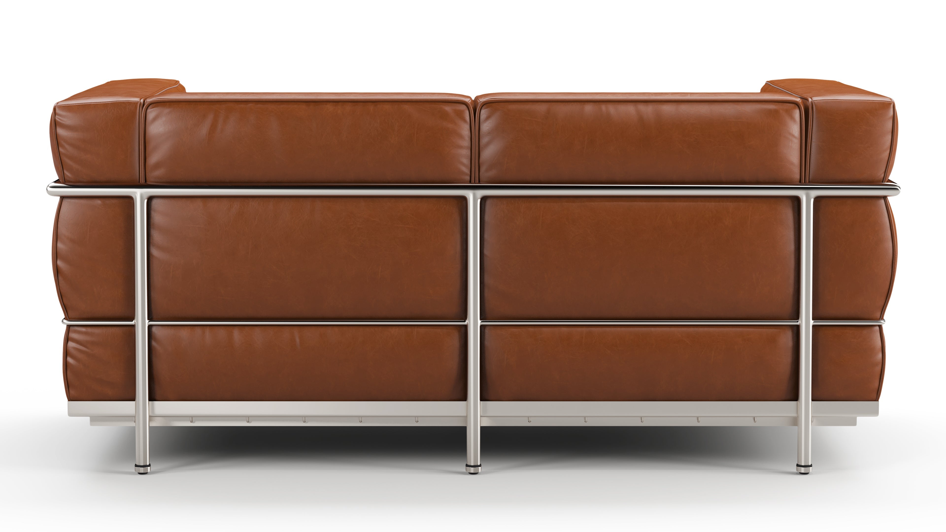Experience cloud-like comfort with the LE Corbusier Grand Modele sofa’s medium firm cushion seat.