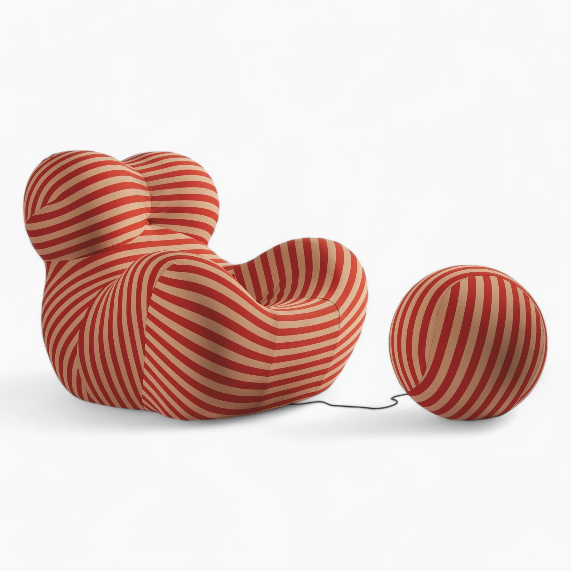 La Mamma Up 5 and Up 6 Replica Chair & Ottoman - Gaetano Pesce Iconic Design