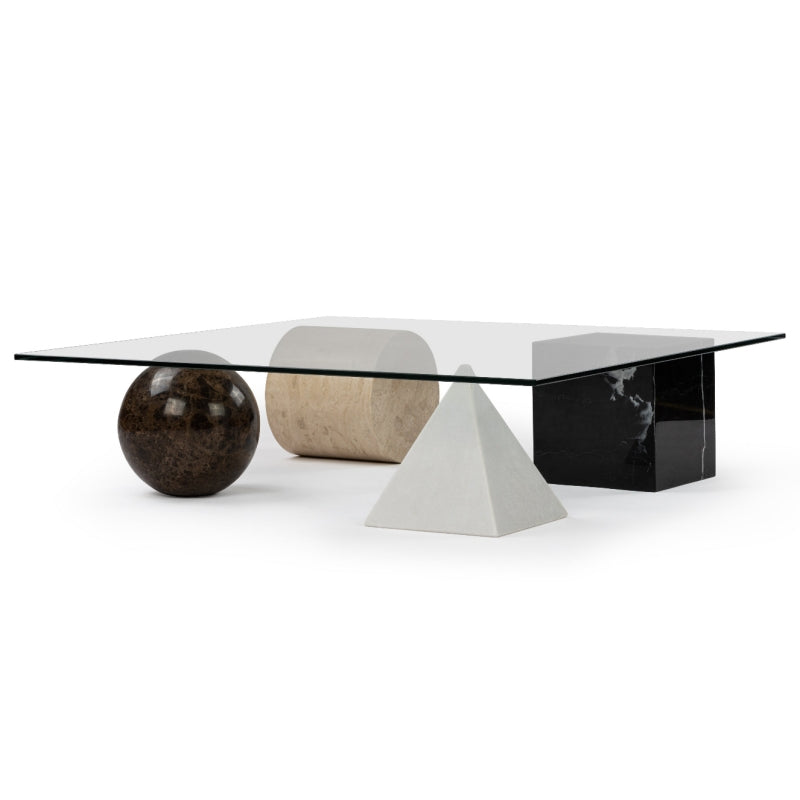 Solange Mixed Stone Coffee Table