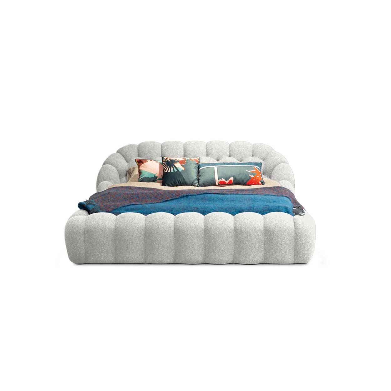 Bubble Bed Frame Boucle