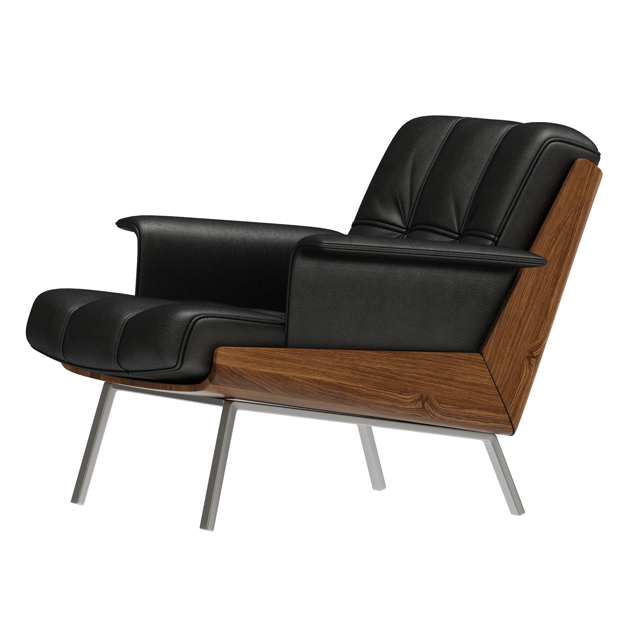 Daiki Scandi Armchair - Modern Minimalist Comfort Lounge