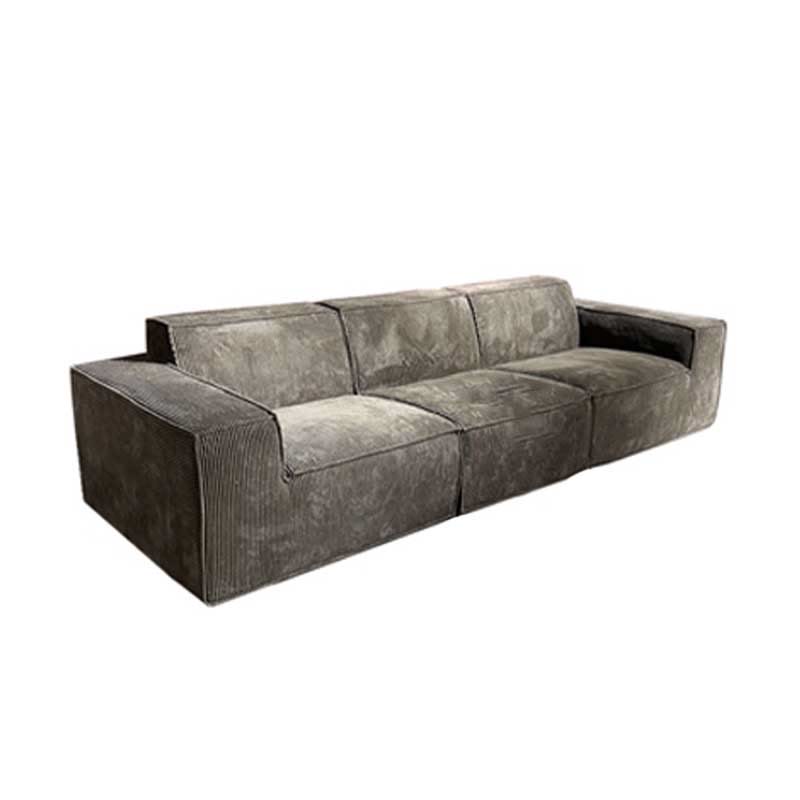 dark-grey-corduroy-compression-sofa-300cm-living-room-setup