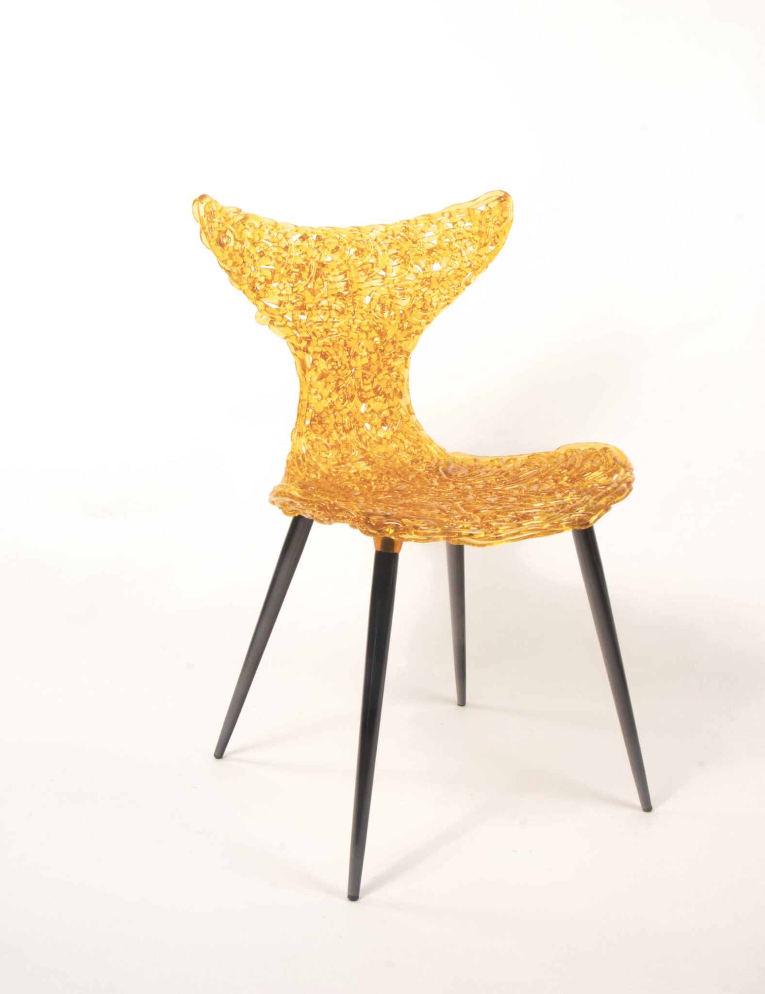 - amber-fiber-optic-chair-led-glow-front-view