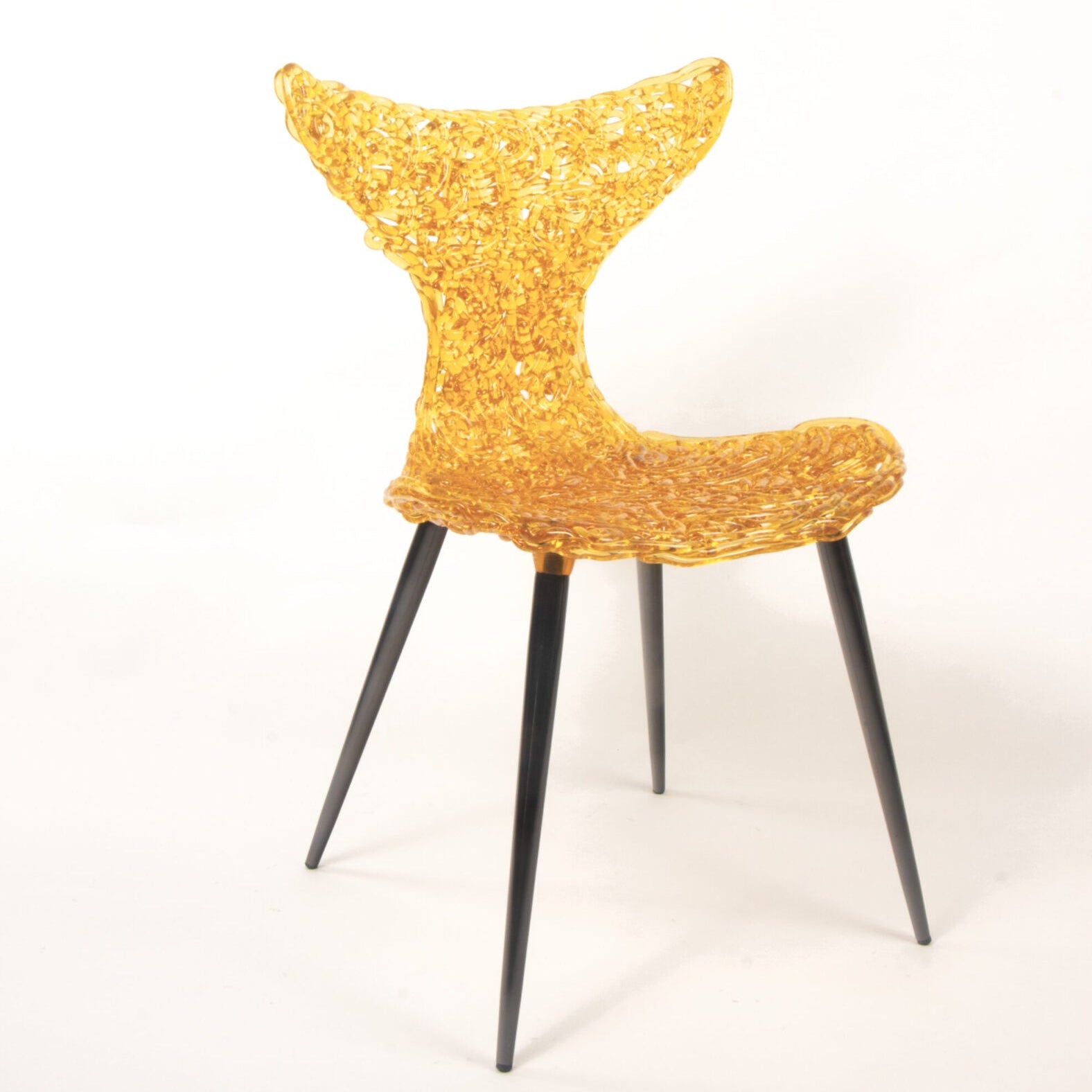 - amber-fiber-optic-chair-led-glow-front-view