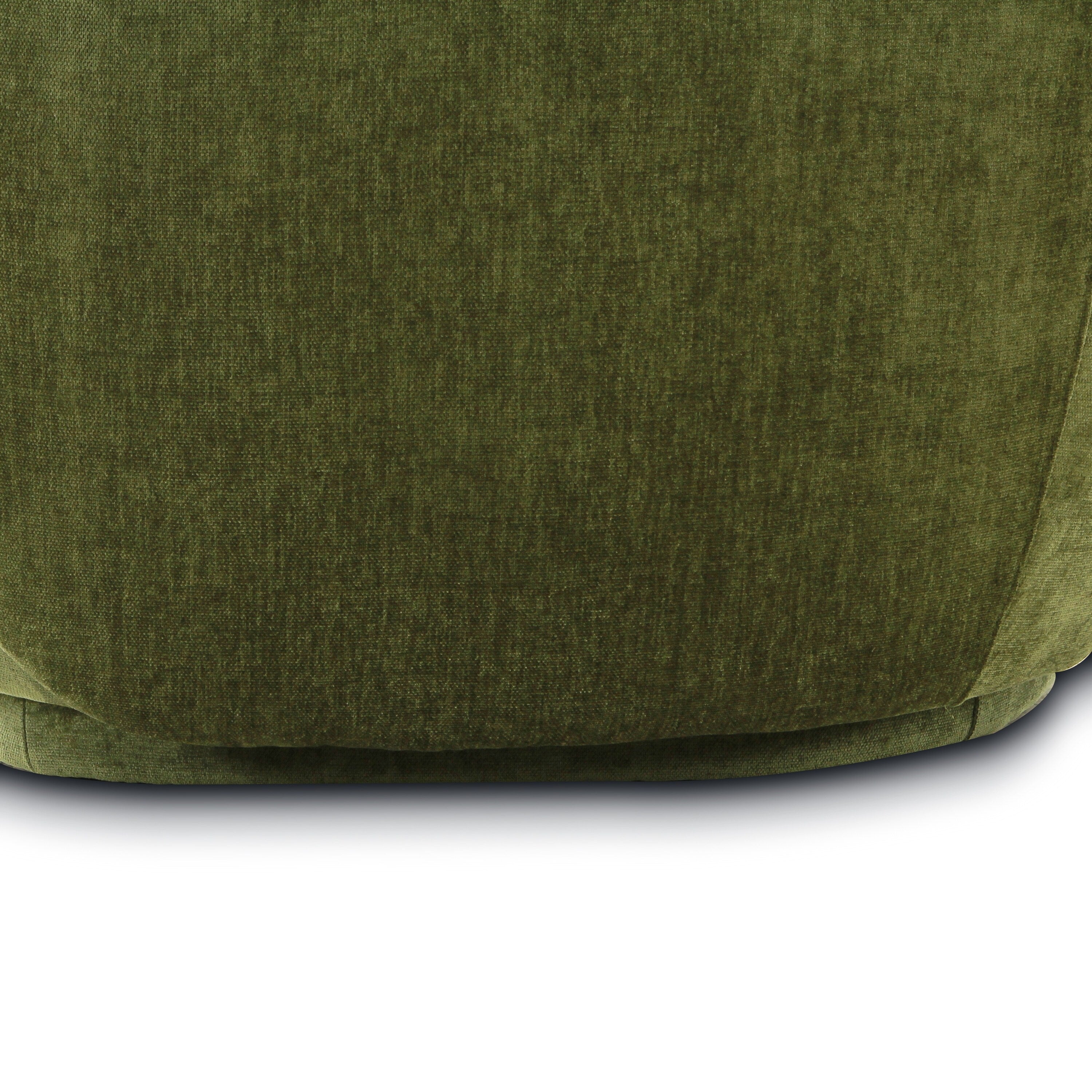 Nimes Curved Sofa | Green Velvet Modern Curved Sofa