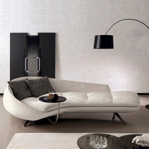 Vintara Design Contemporary Curved Chaise Lounge
