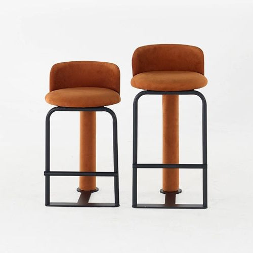 Modern Asymmetric Bar Stool for Kitchen Counters & Home Bars