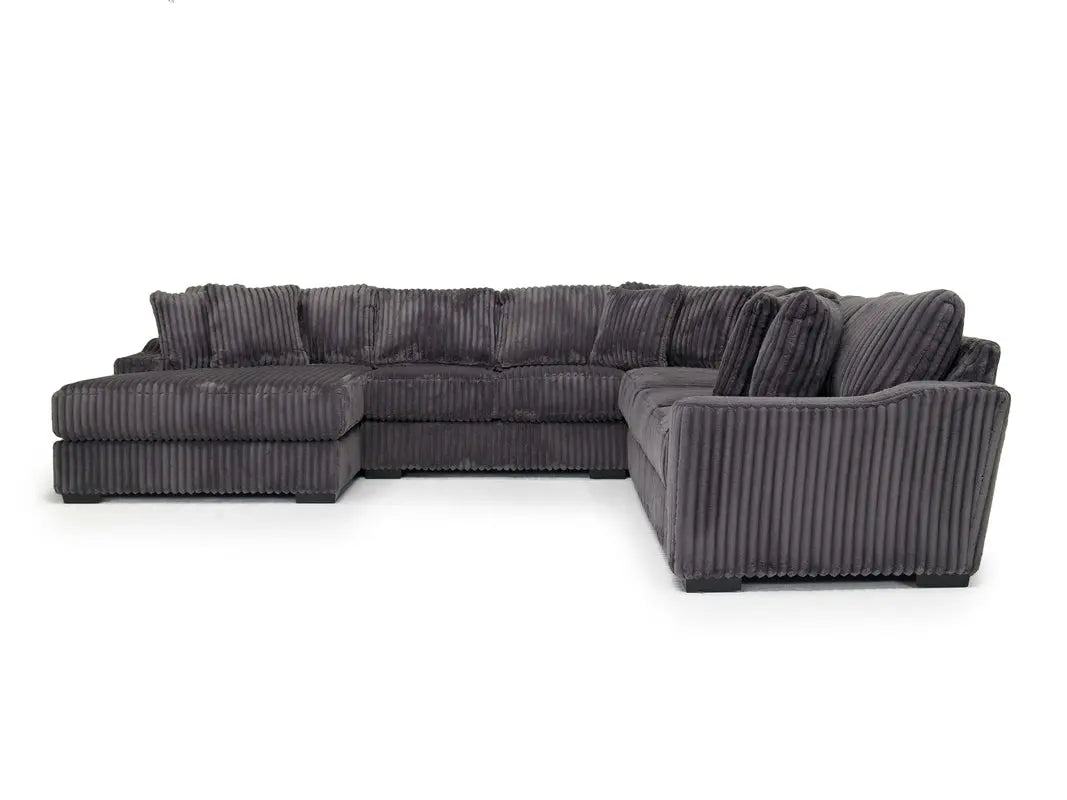 Vintara Design Plush U-Shaped Sectional Sofa