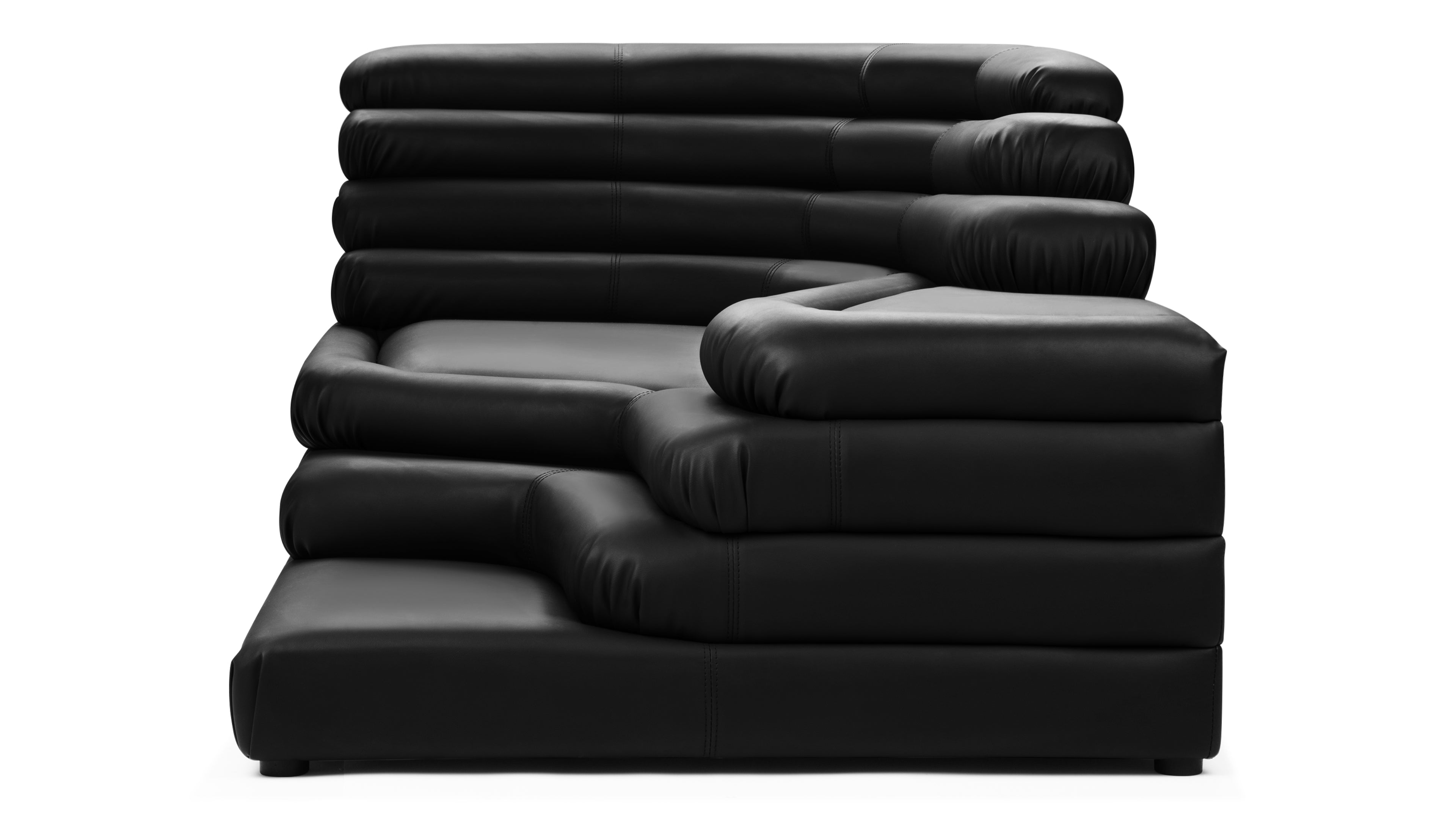 Elegant and modular Terrazza Sofa offering versatile configurations in a warm white color.