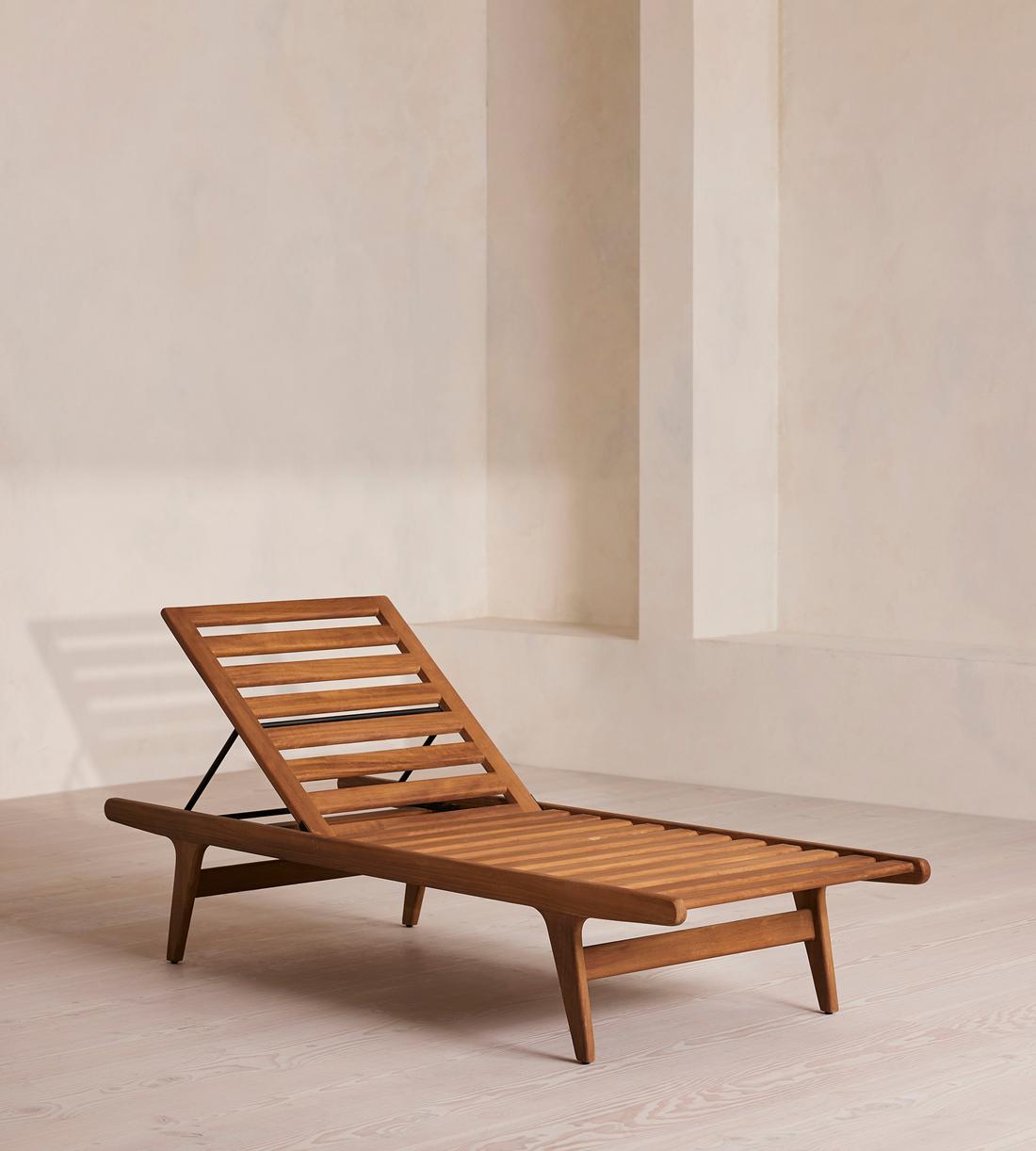 Noah Outdoor Chaise Lounger
