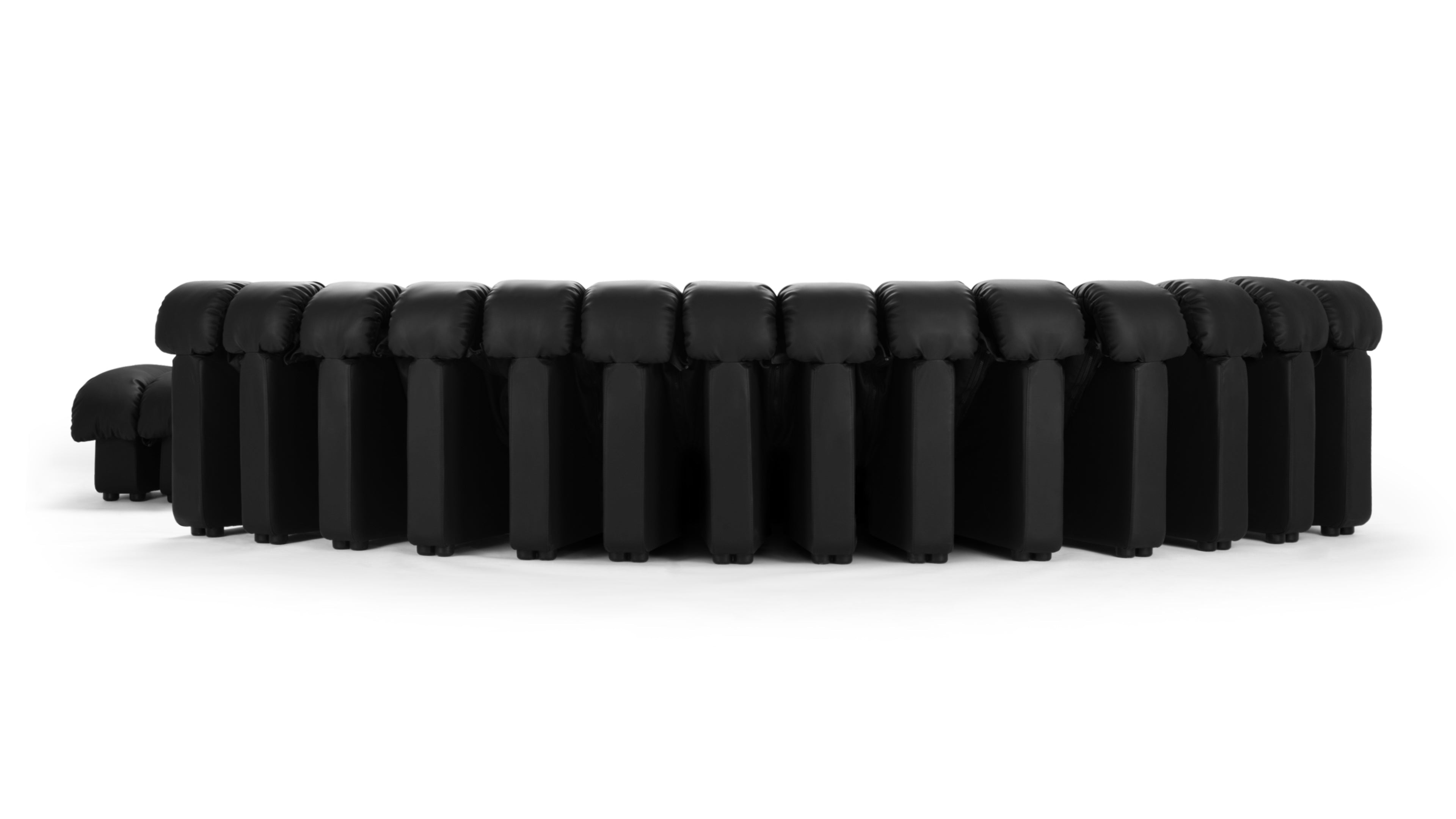 Elegant design of Le Corbusier Grand Modele sofa with durable frame and luxurious upholstery.