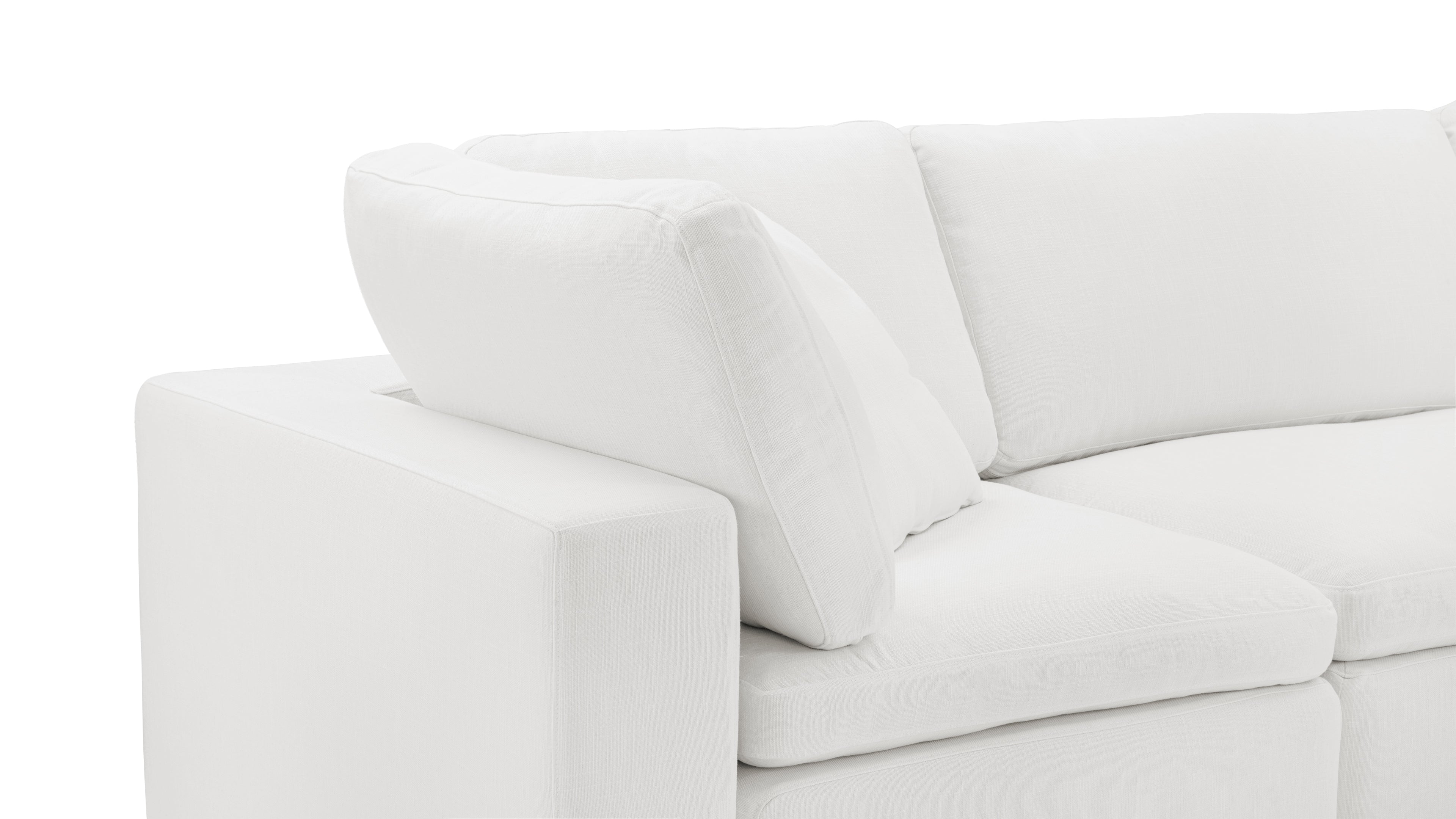 Versatile Sky Cloud Sofa setup for intimate or large room layouts