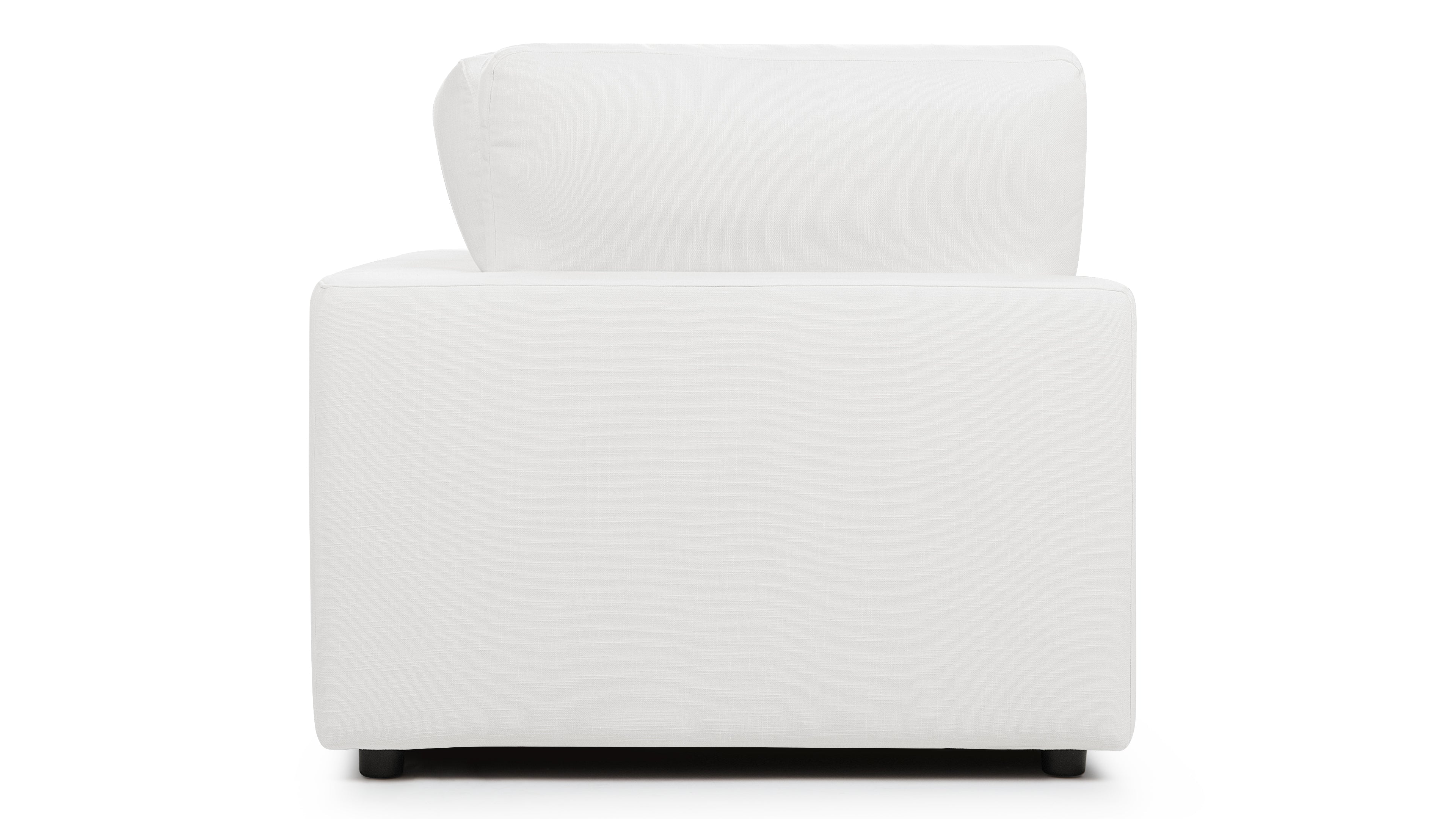 Elegant two-seater cloud sofa sectional perfect for contemporary interiors