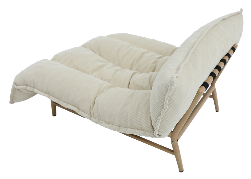 Cloud-Love Convertible Sofa | Minimalist Plush Lounge & Guest Bed