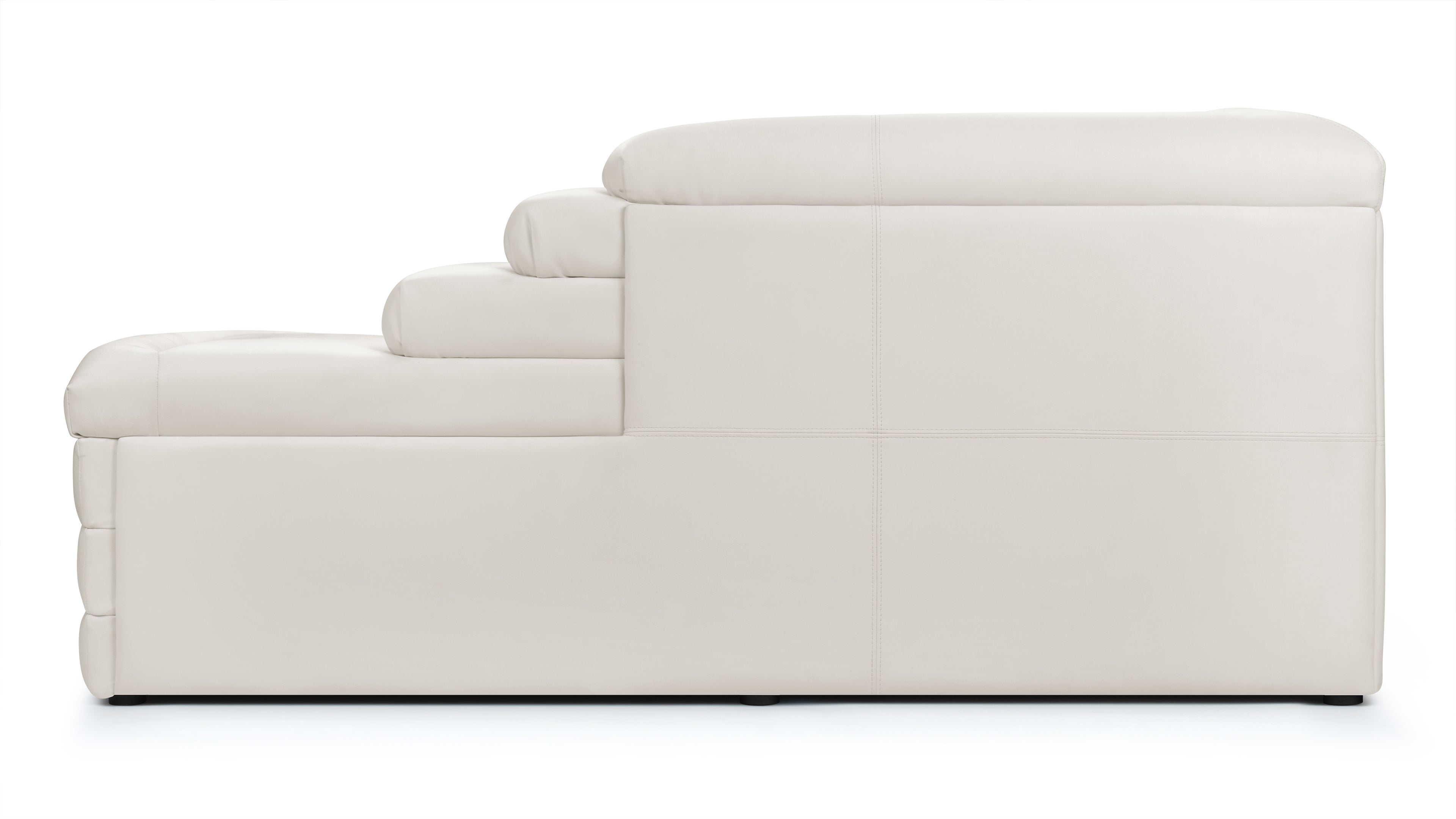 Elegant leather Terrazza Sofa set that transforms according to your lifestyle needs.