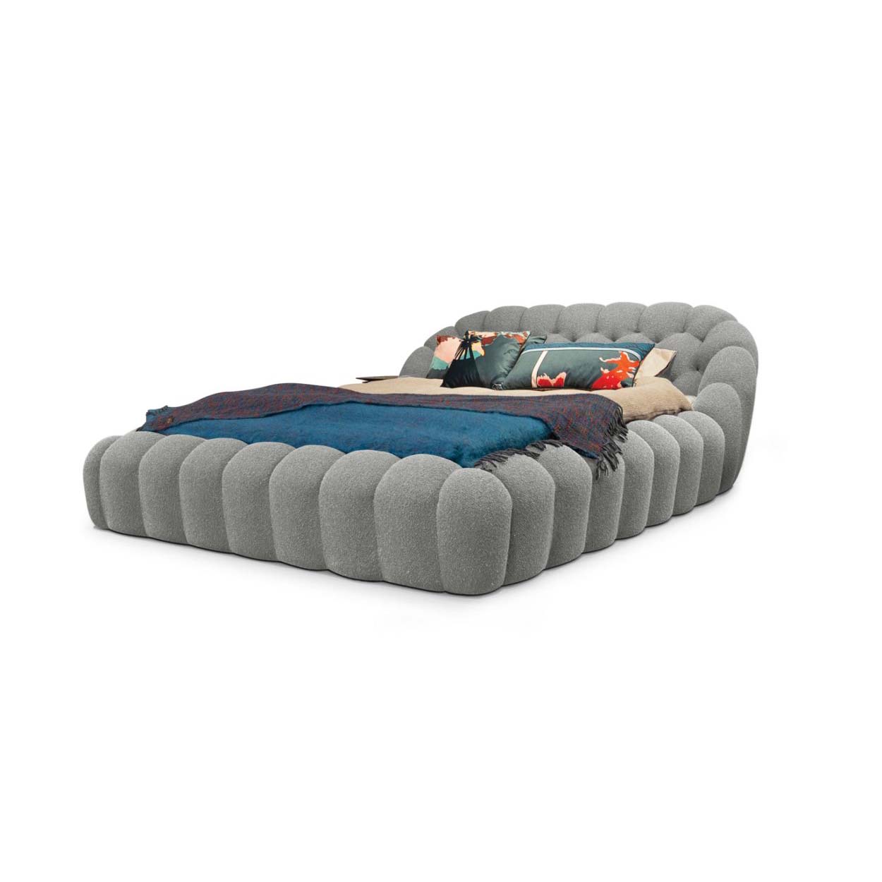 Bubble Bed Frame Boucle