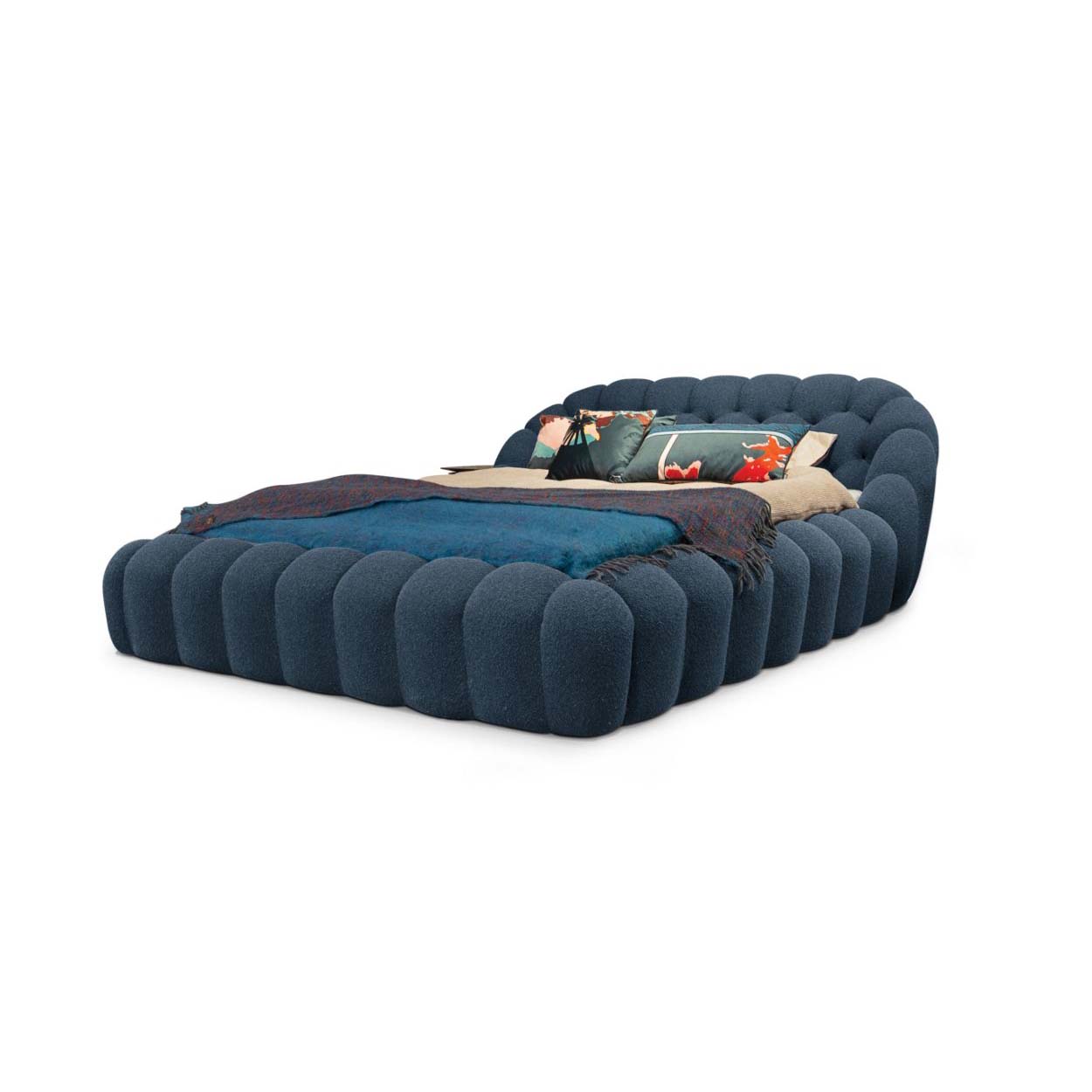 Bubble Bed Frame Boucle