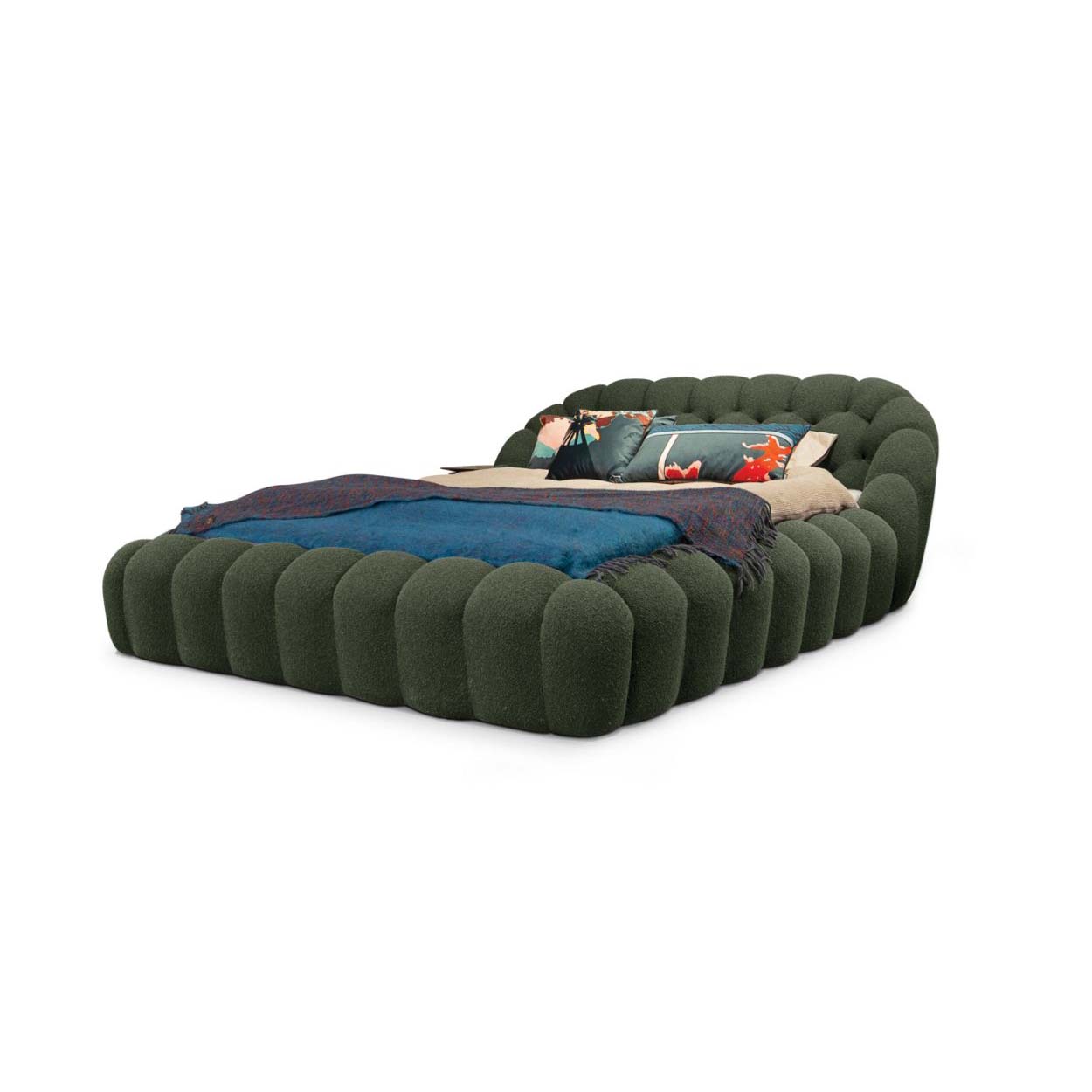 Bubble Bed Frame Boucle