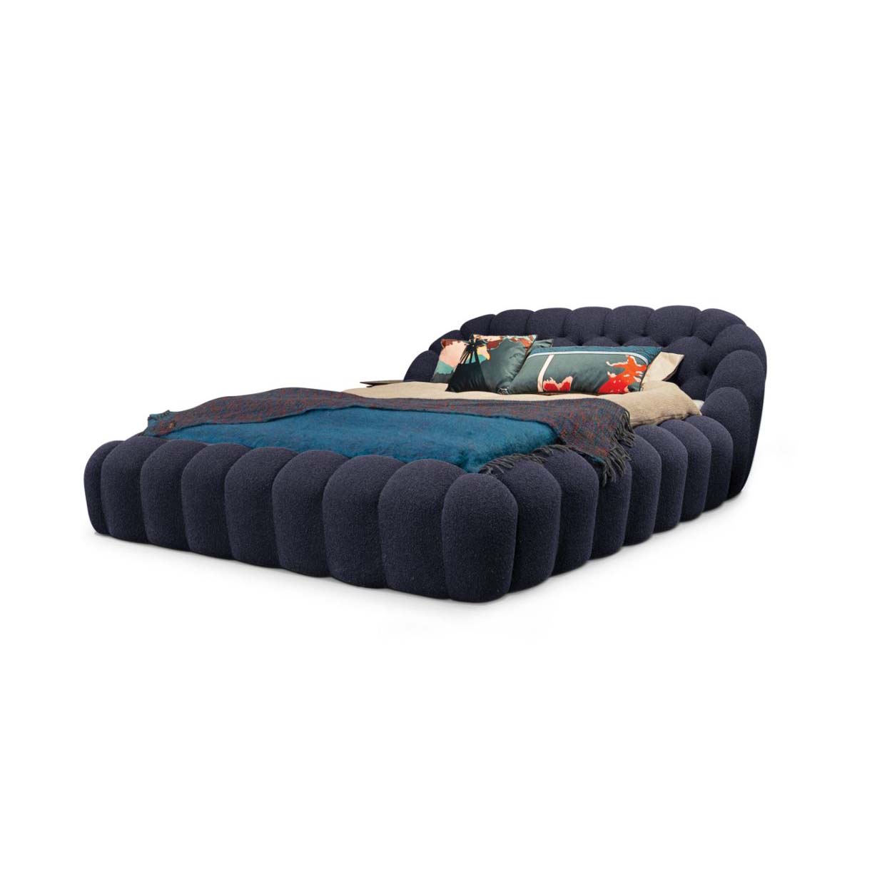 Bubble Bed Frame Boucle