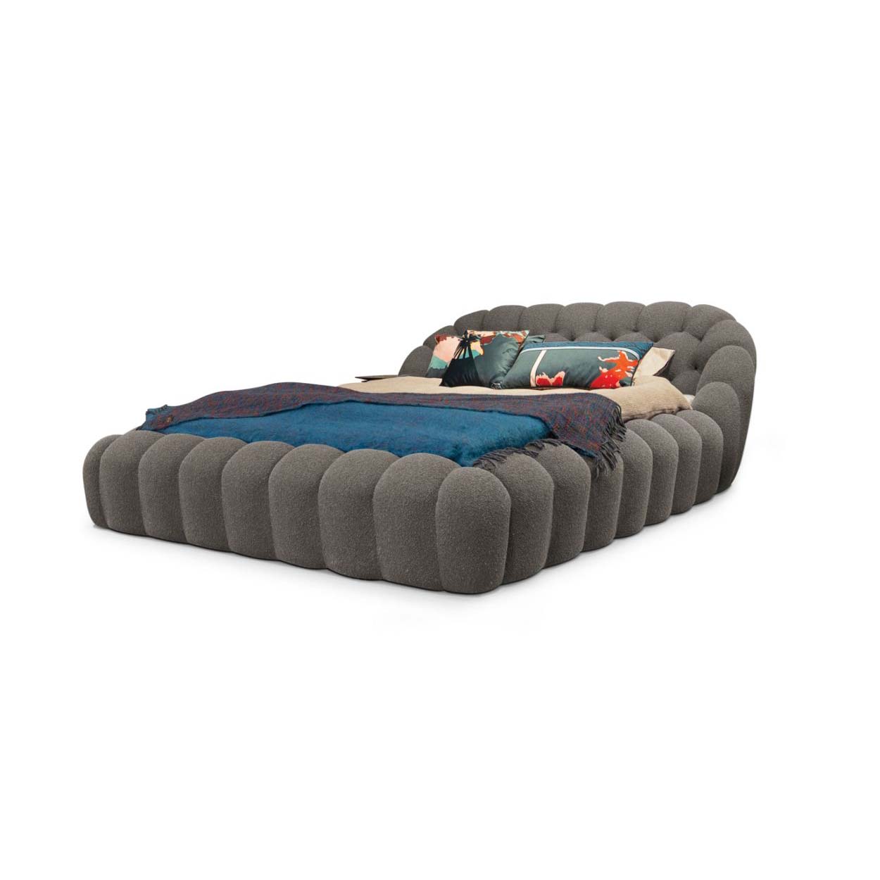 Bubble Bed Frame Boucle
