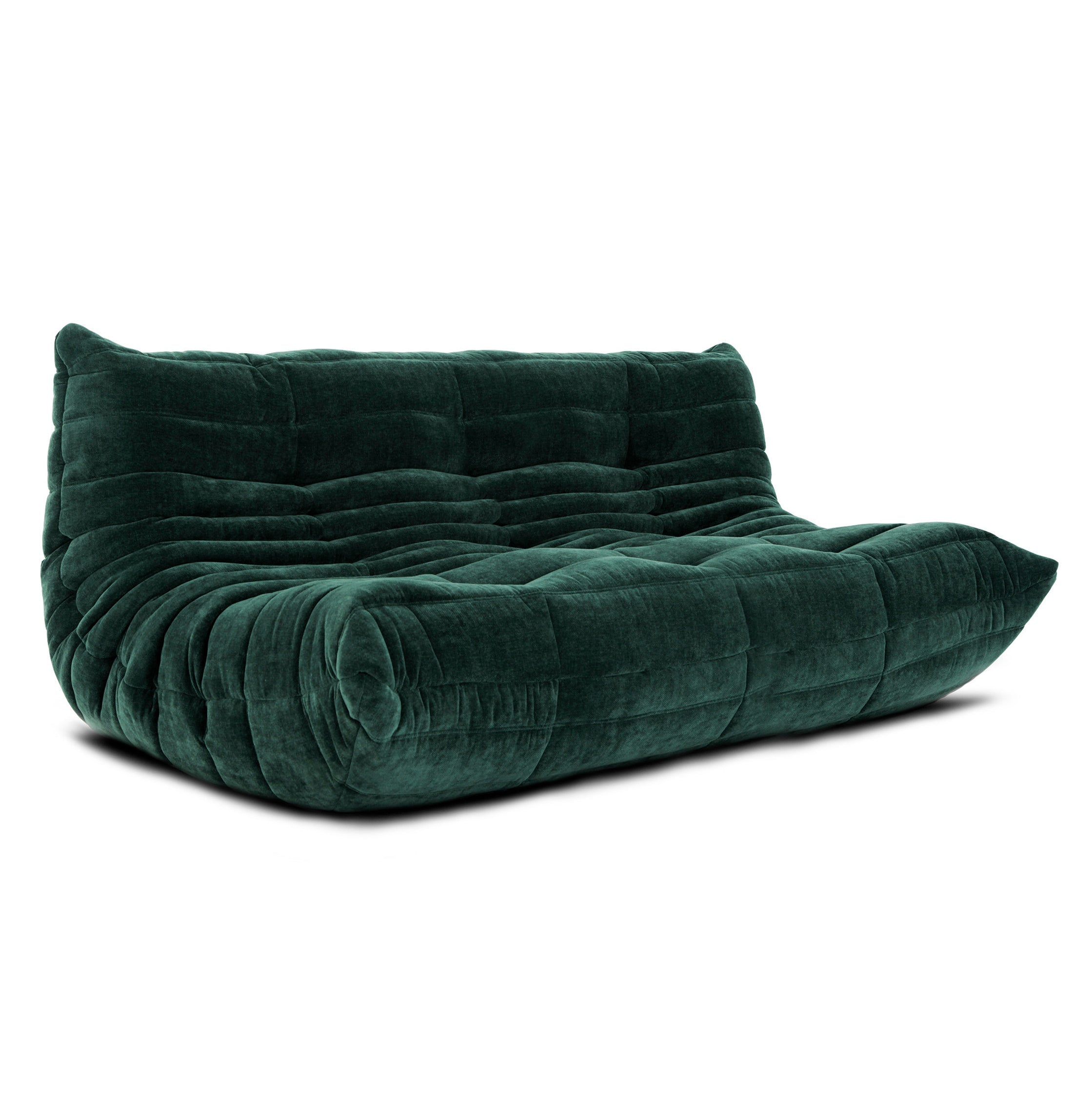 Modern leather sectional, a Togo 3-seater that redefines elegance.