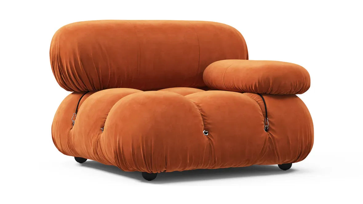 Mario Bellini Sofa One Seat with Left Arm