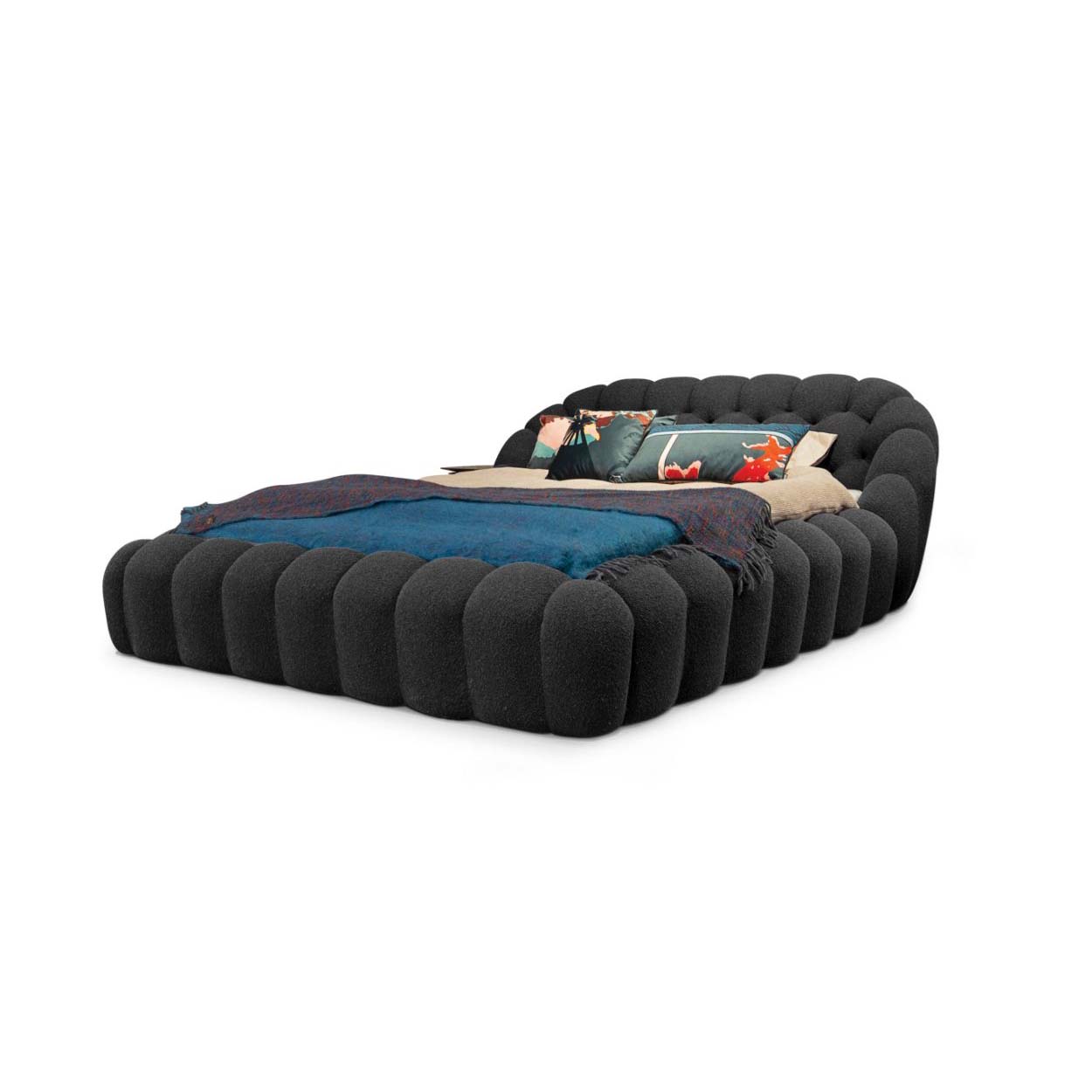 Bubble Bed Frame Boucle