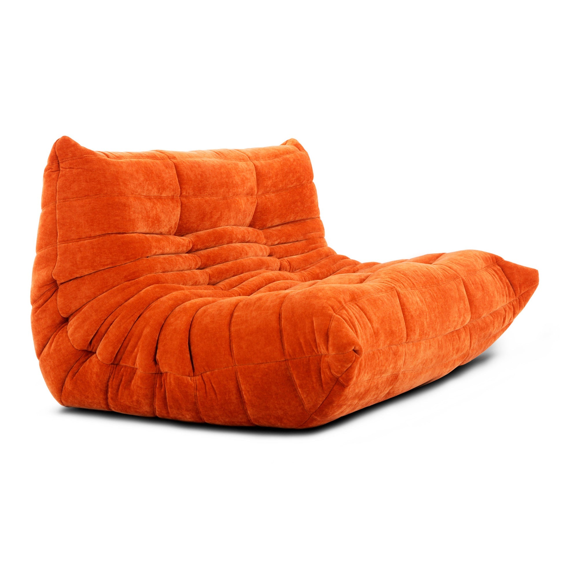 Modular Togo sofa set for living room, seamlessly fitting into spacious and intimate settings alike.