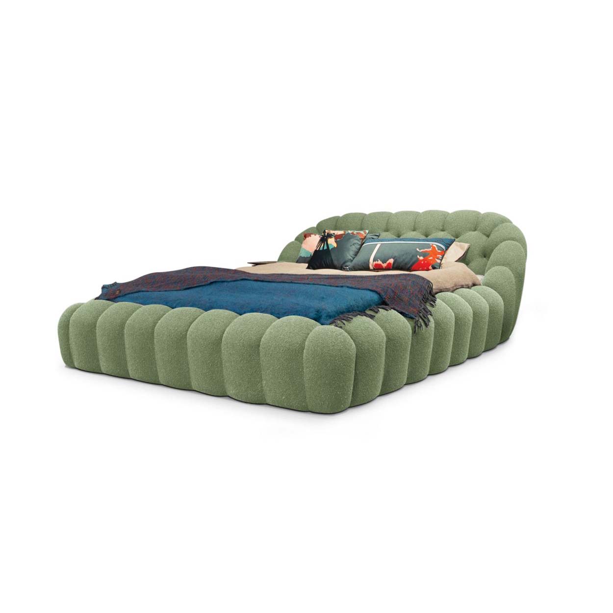 Bubble Bed Frame Boucle