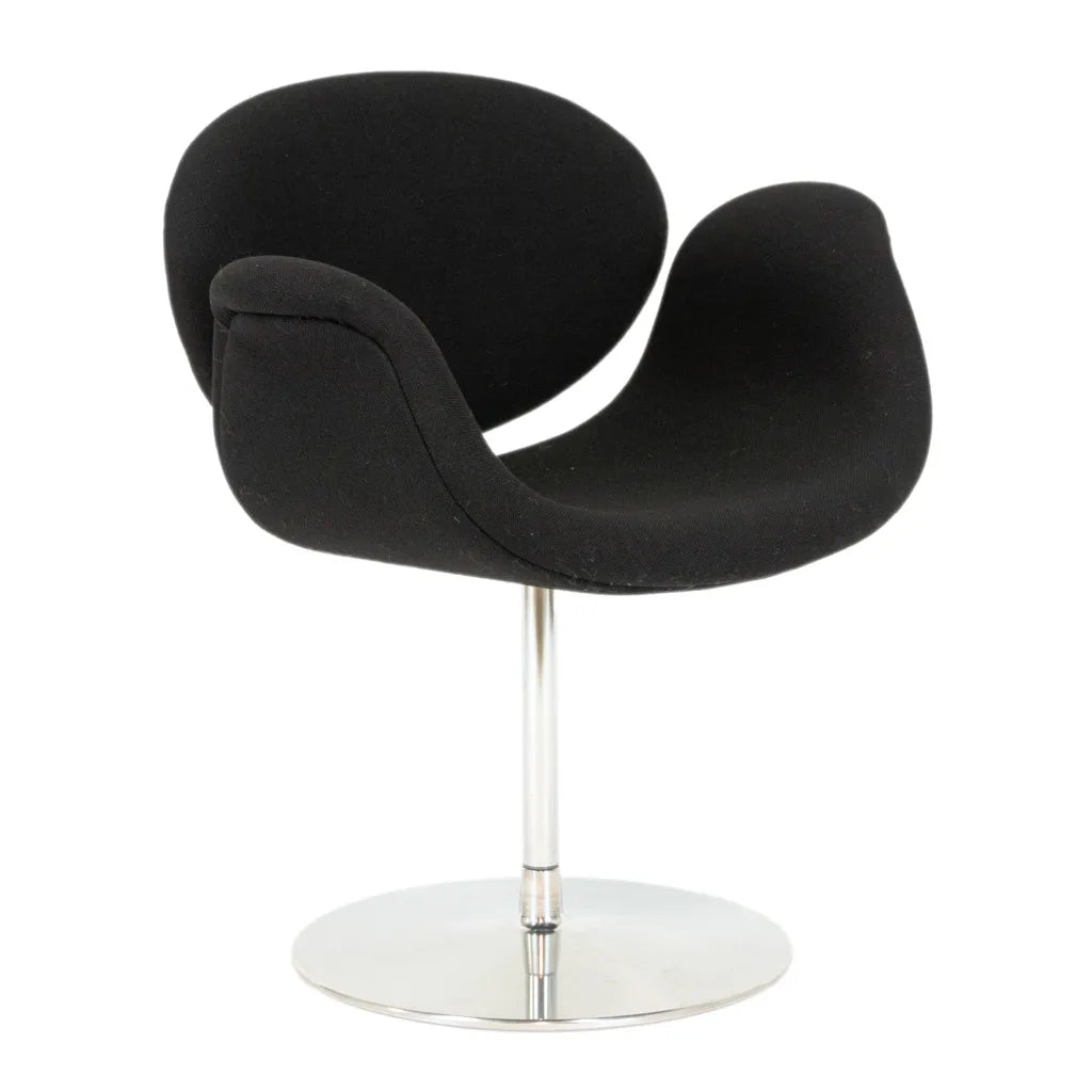 Comfortable Little Tulip Chair in office space.