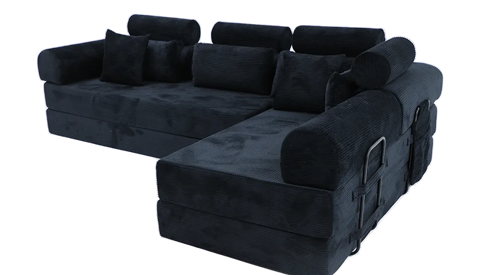 oversized-charcoal-corduroy-sectional-front-view
