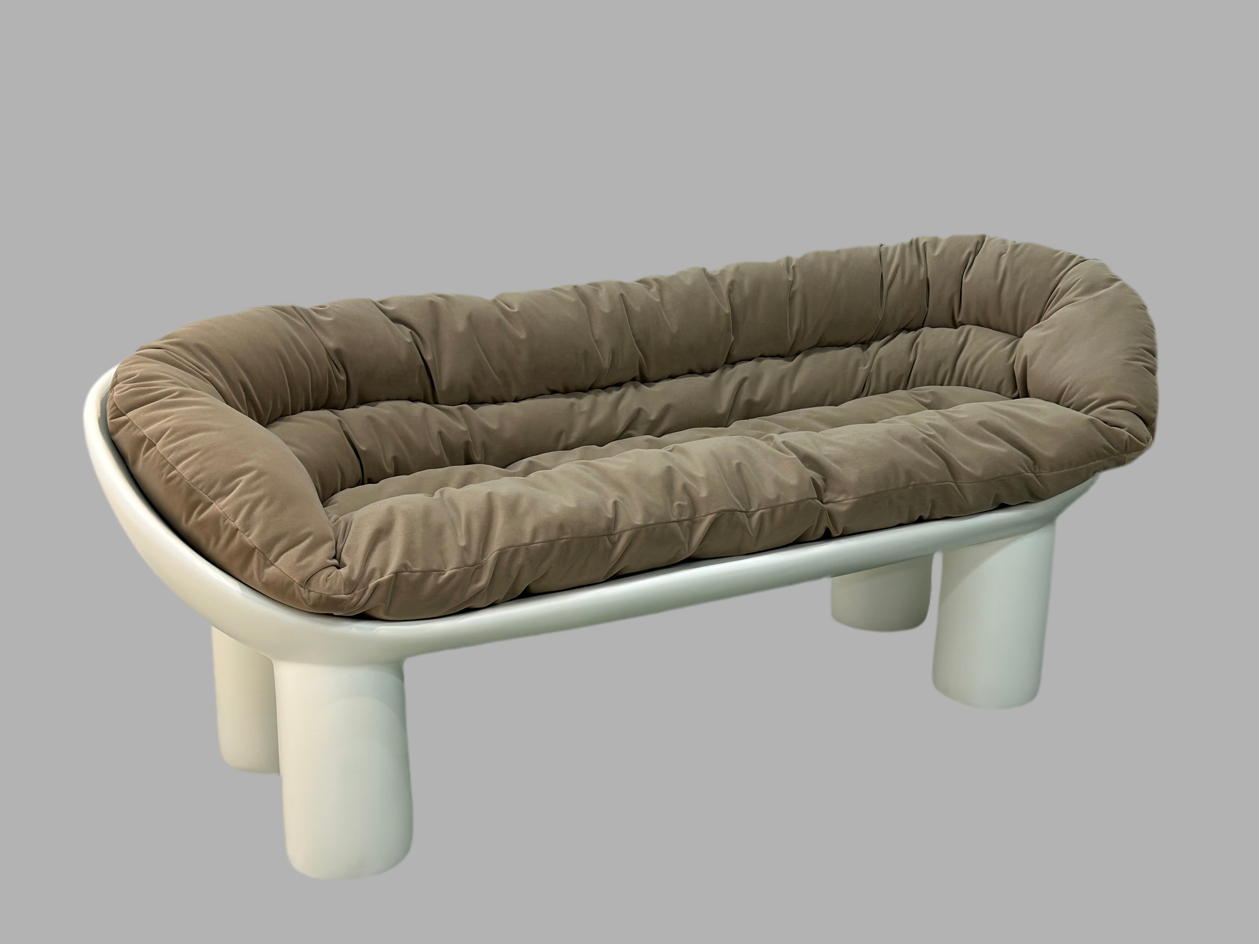 Roly Poly Fiberglass Armchair