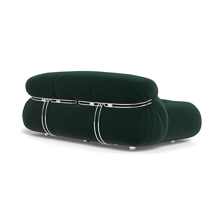 Vintage 1969 Soriana loveseat by Afra & Tobia Scarpa, perfect for sophisticated interiors.