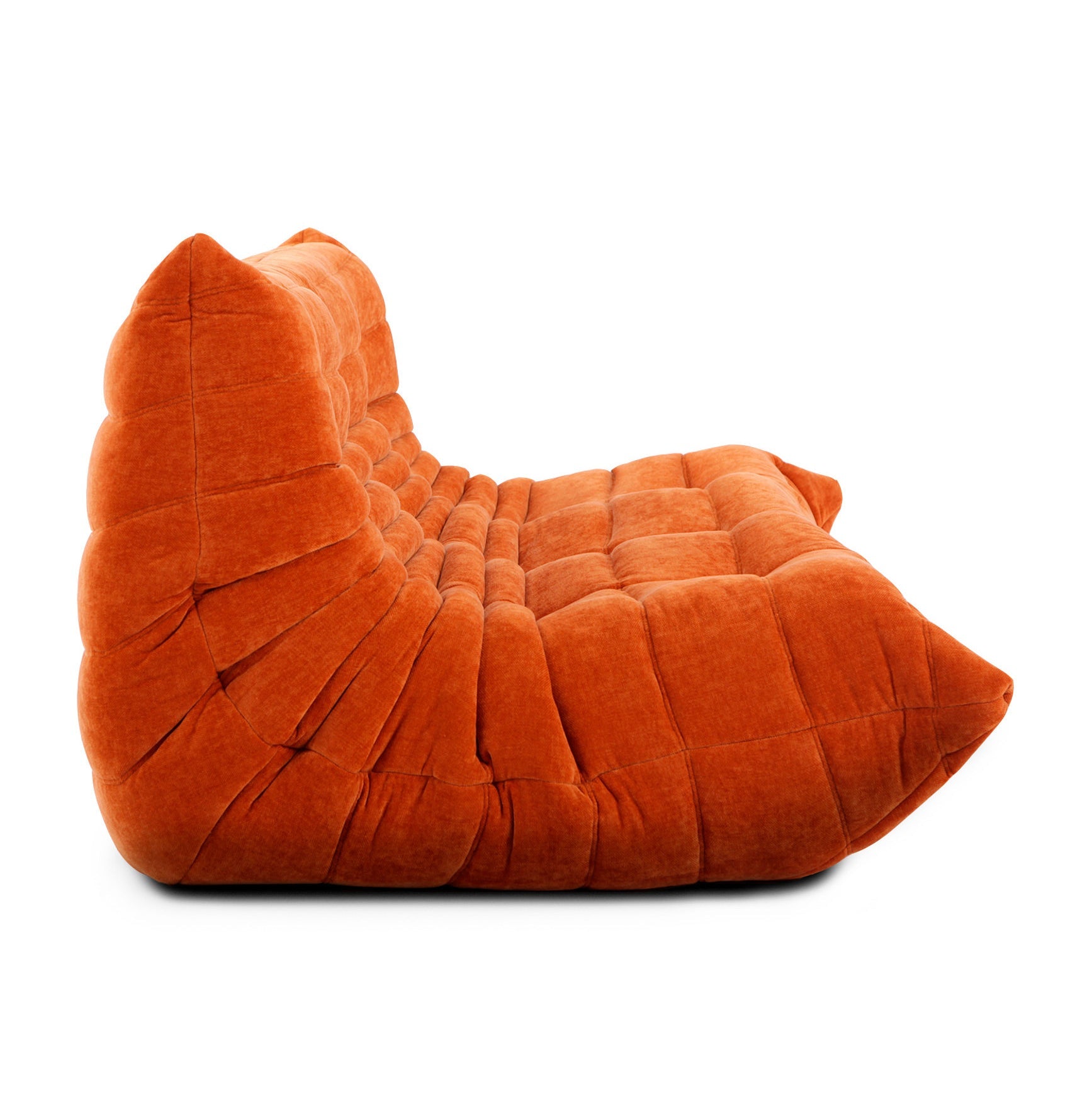 Custom sectional sofa inspired by Togo, tailored for urban living.