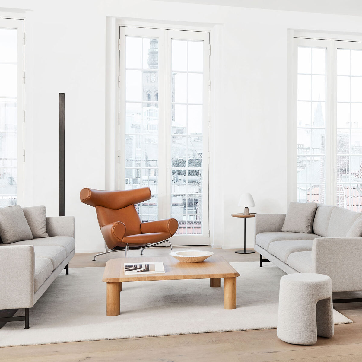 Hans Wegner Ox Chair - Mid-Century Modern Luxury Lounge Chair