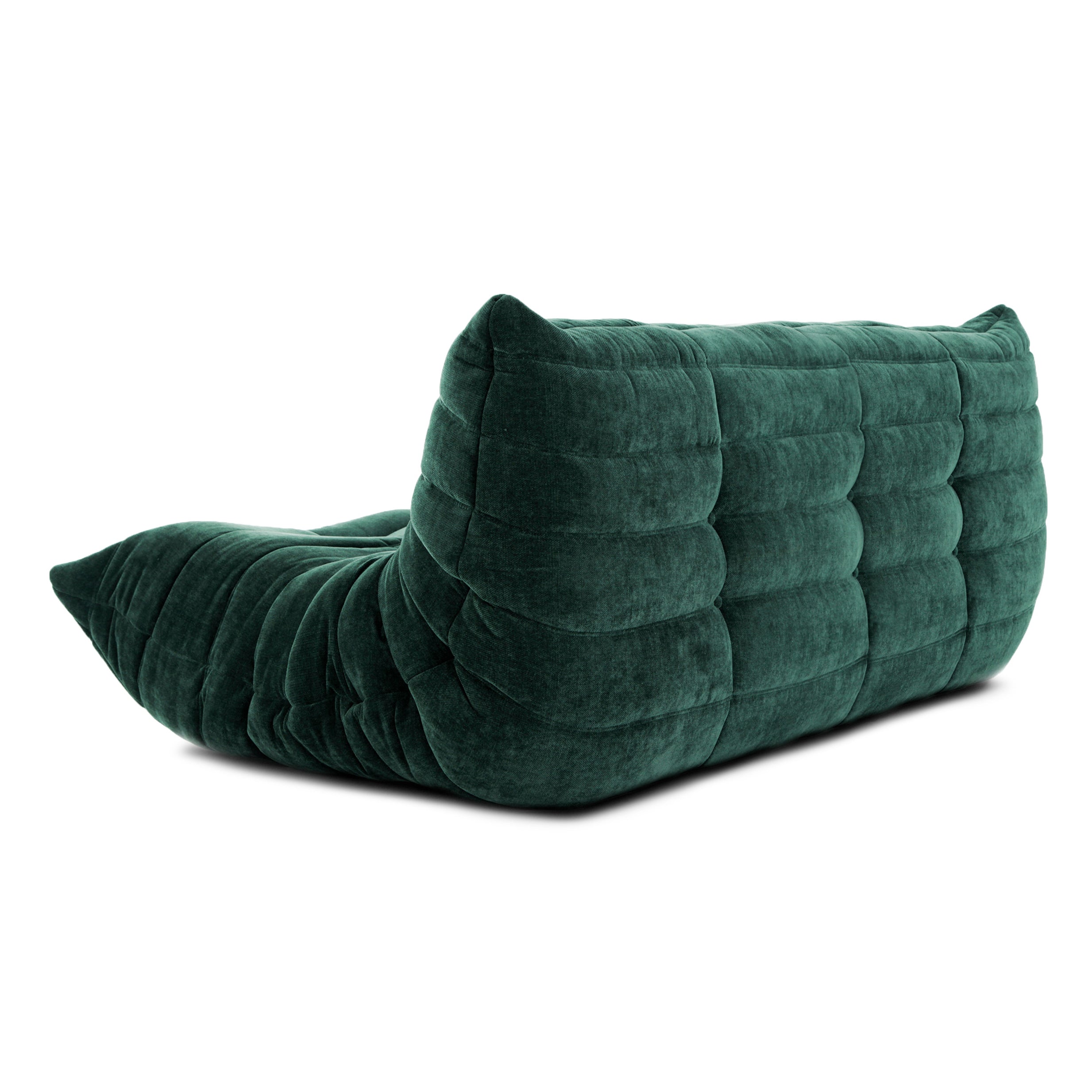 Curved sofa living room centerpiece, a Togo-inspired 3-seater set.