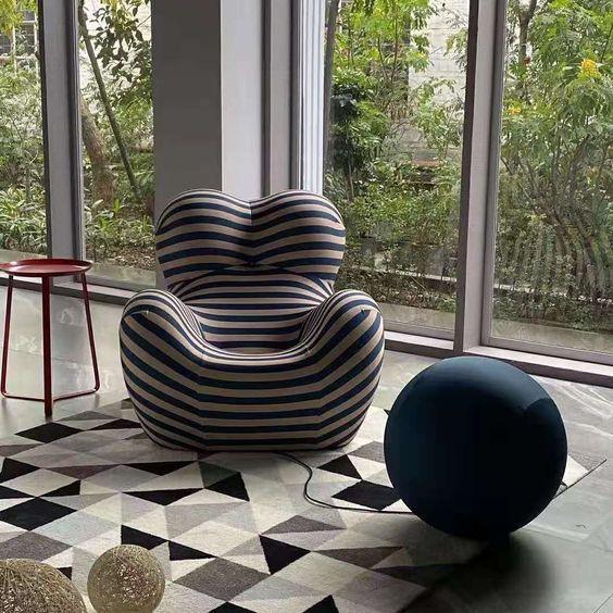 La Mamma Up 5 and Up 6 Replica Chair & Ottoman - Gaetano Pesce Iconic Design