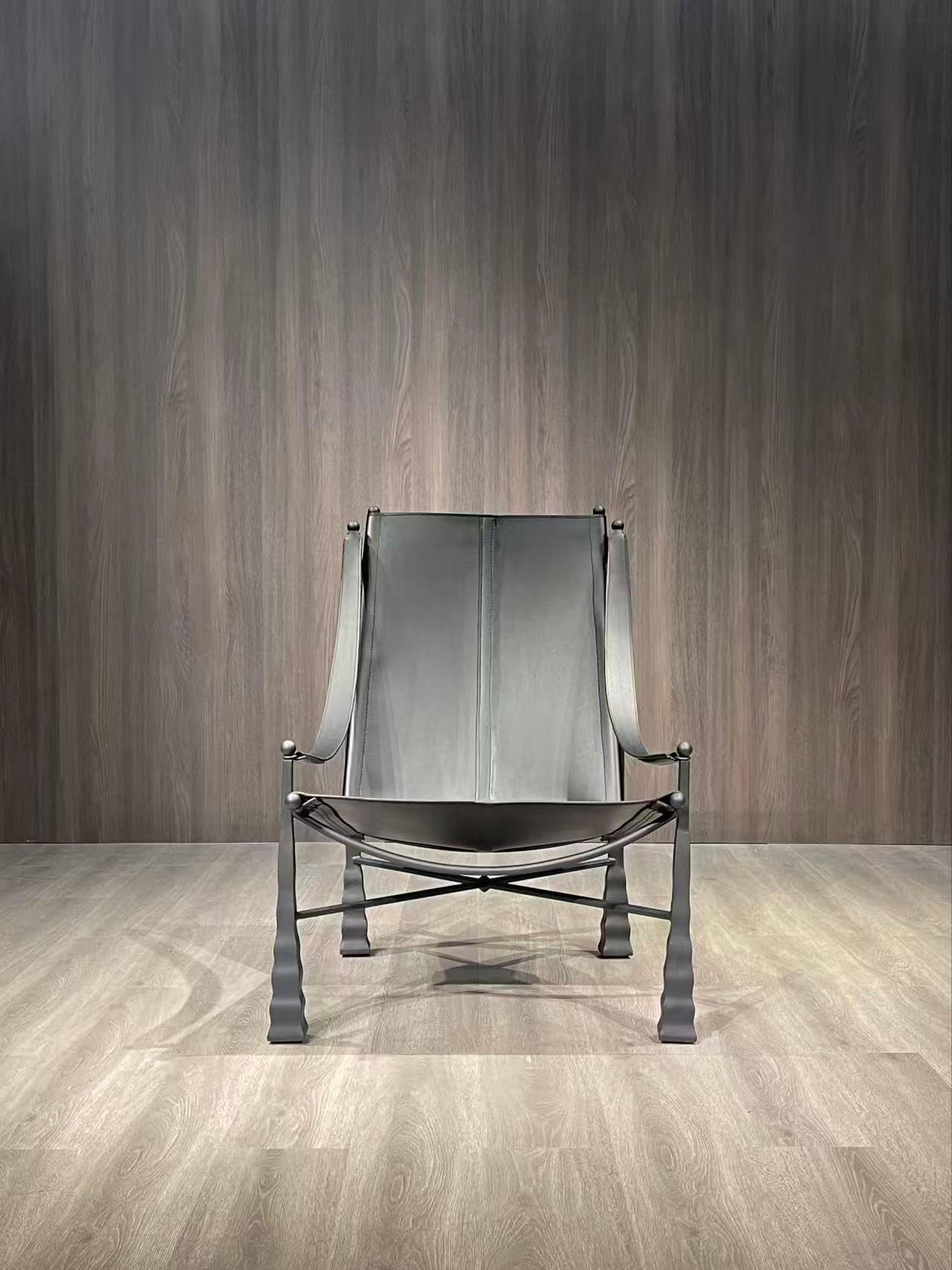 Cognac Lounge Chair by Vintara Design
