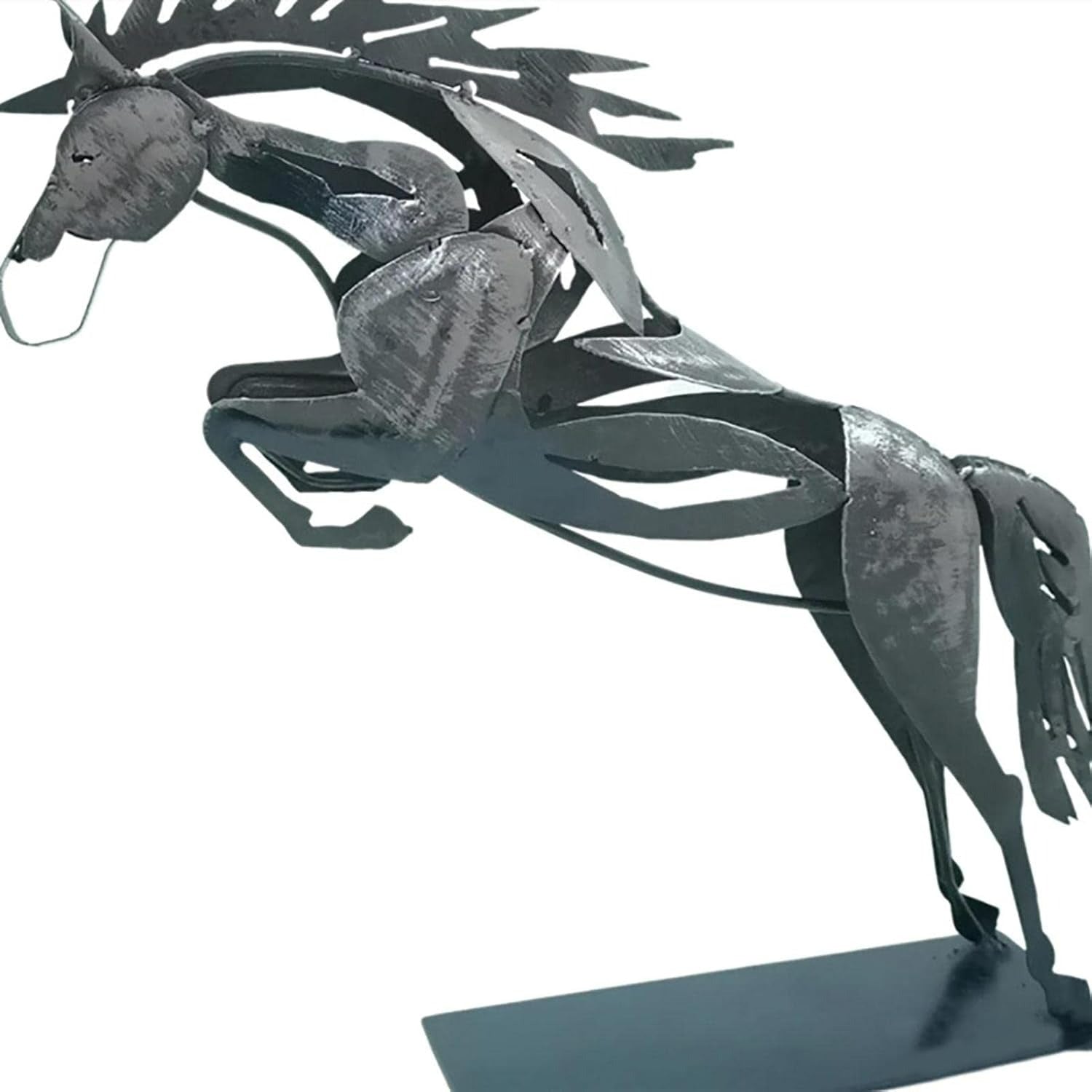 Metal Horse Sculpture Decor for Modern Homes