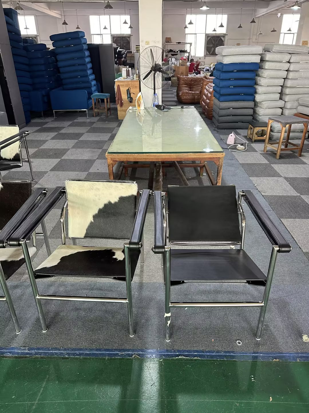 Wassily Chair | Iconic Bauhaus Tubular Metal & Cowhide Armchair