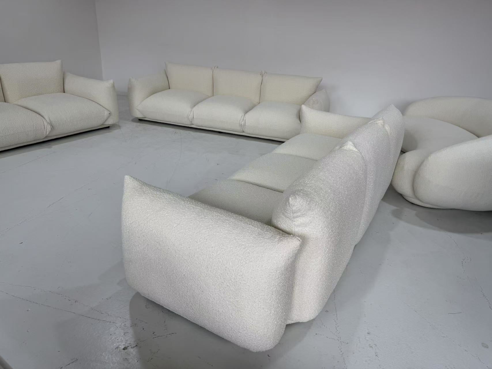 Spice Velvet Marenco Three Seater Sofa