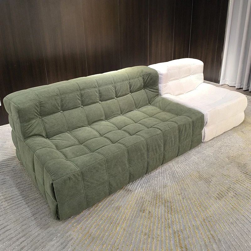olive-green-tufted-sofa-small-living-room-setup-vintara-design