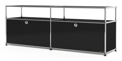 haller-lowboard-l-with-extension-white-panels-front-view-vintara-design