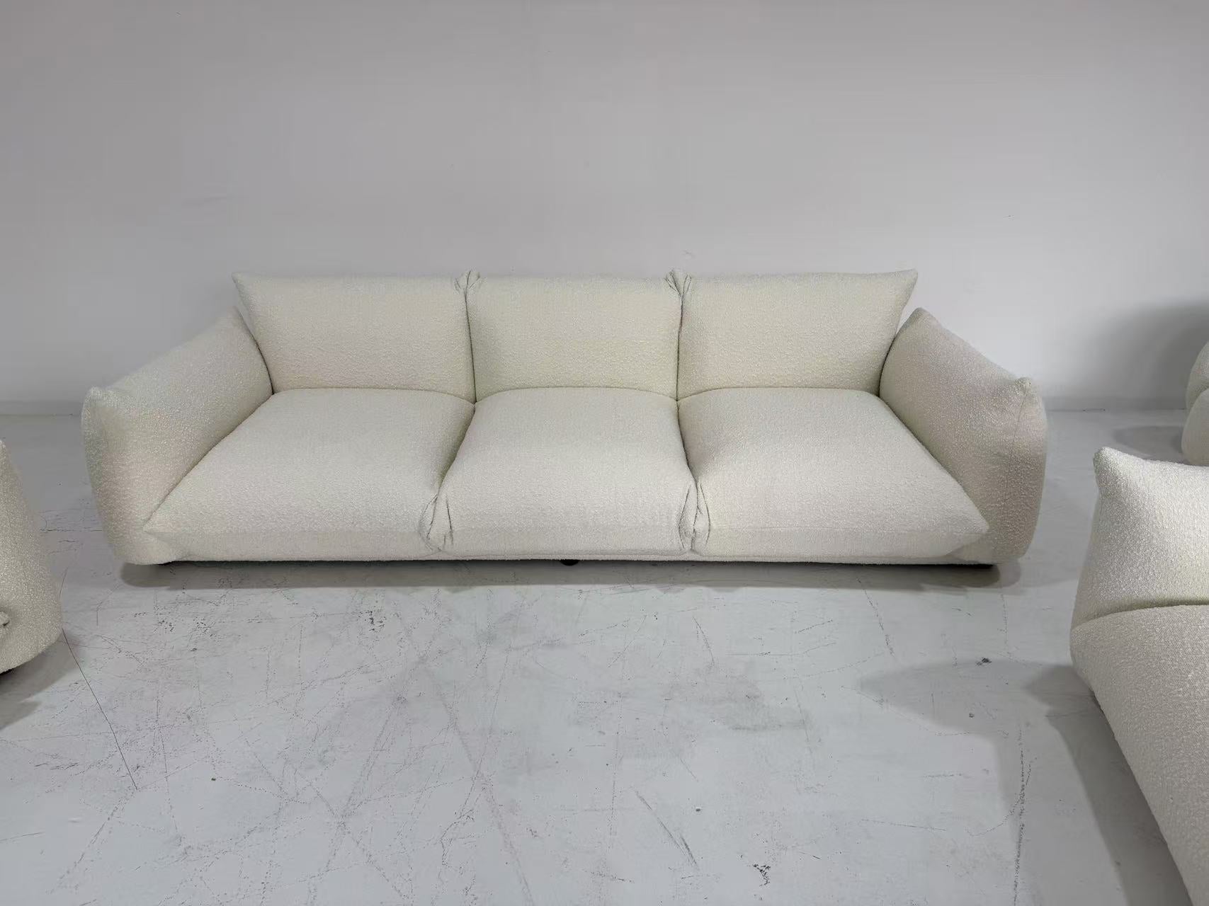 Spice Velvet Marenco Three Seater Sofa